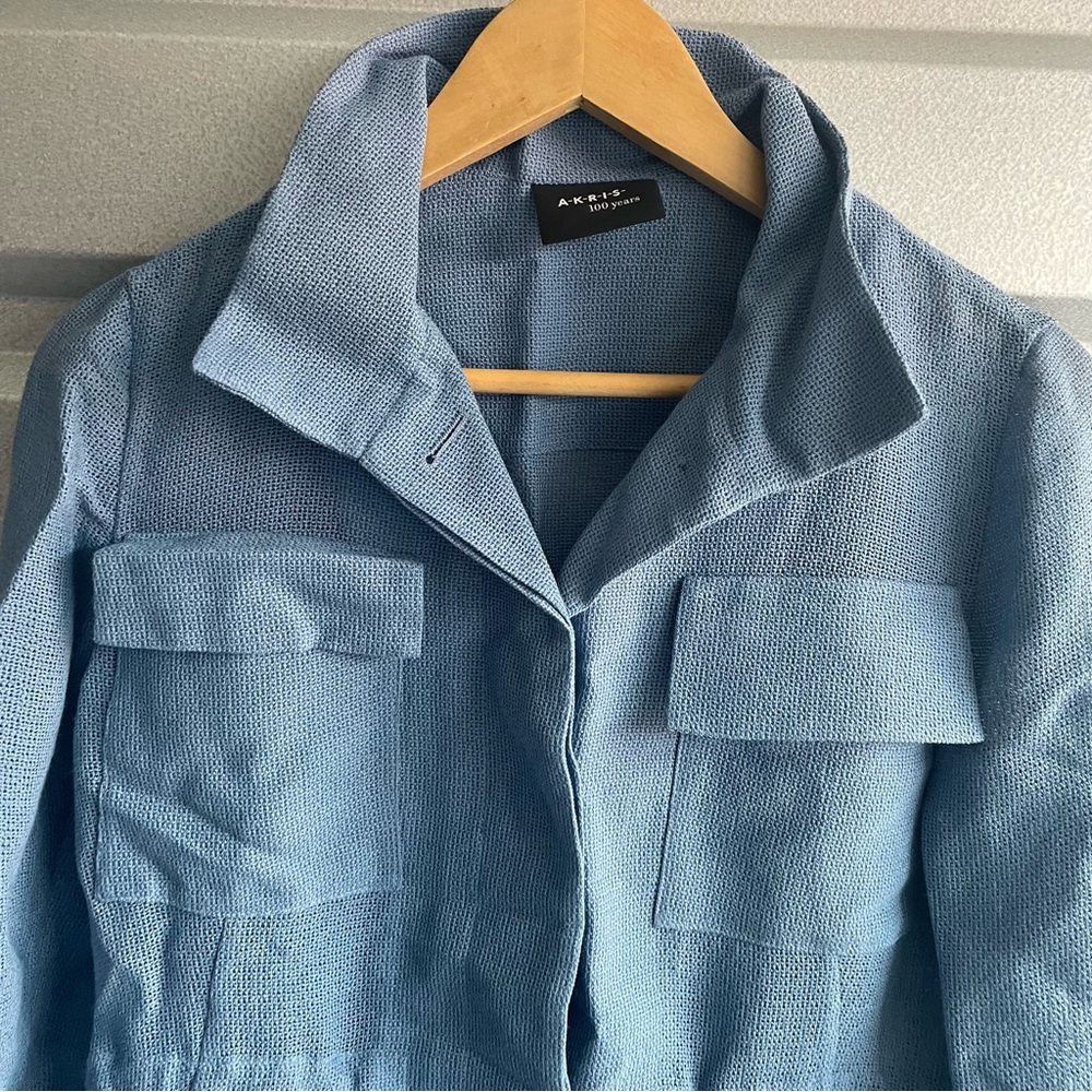 Akris 100 year anniversary cinch waist jacket - Picture 2 of 8